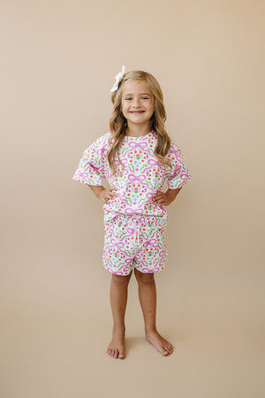 Shorts Set | Coquette Garden