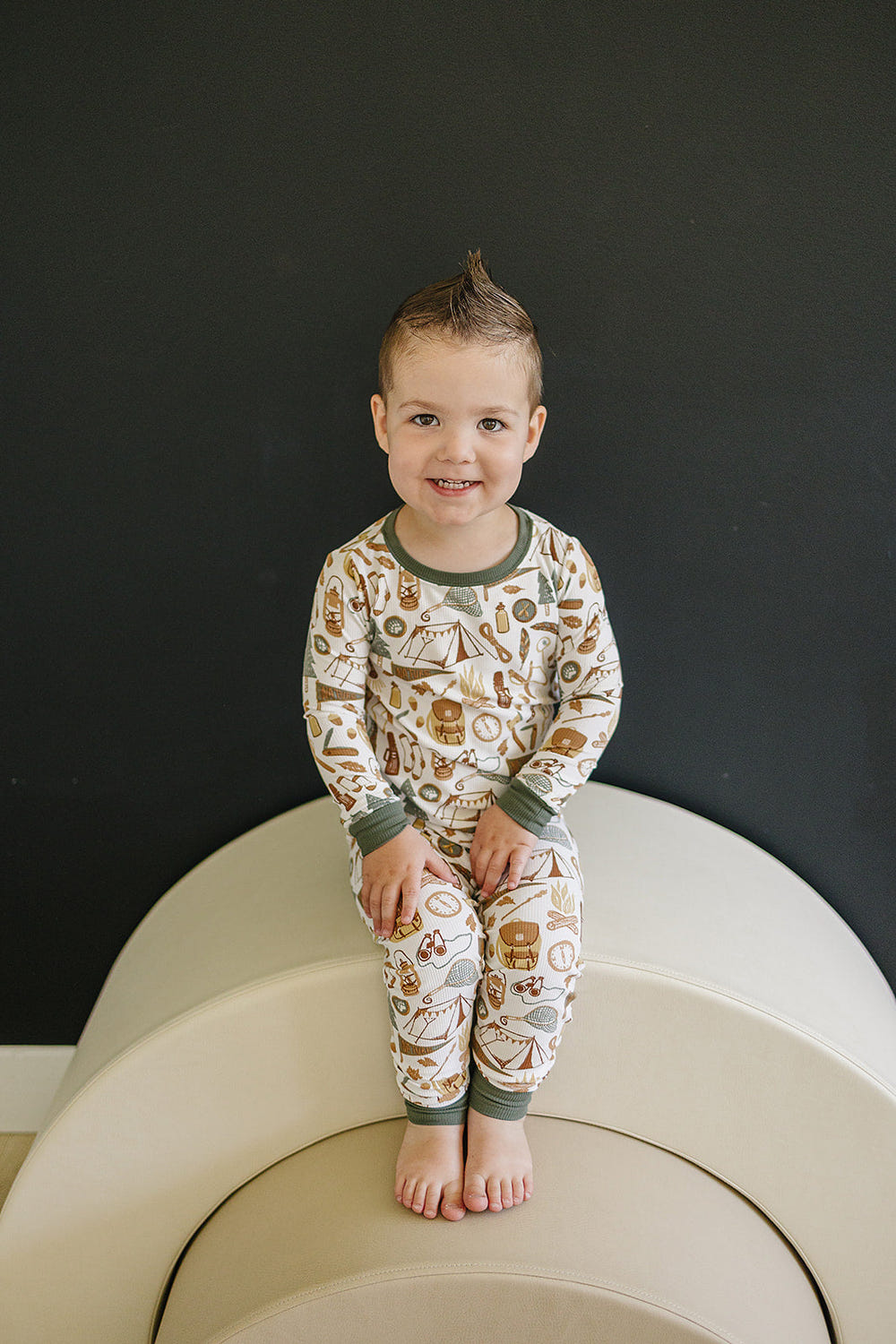 Camping Trip Ribbed Bamboo Cozy Set - MOOGCO Baby