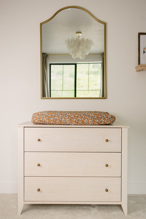 Magnolia Muslin Changing Pad Cover - MOOGCO Baby