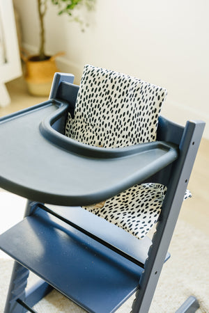 Black Dots Cushion for the Stokke Tripp Trapp Highchair