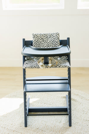 Black Dots Cushion for the Stokke Tripp Trapp Highchair