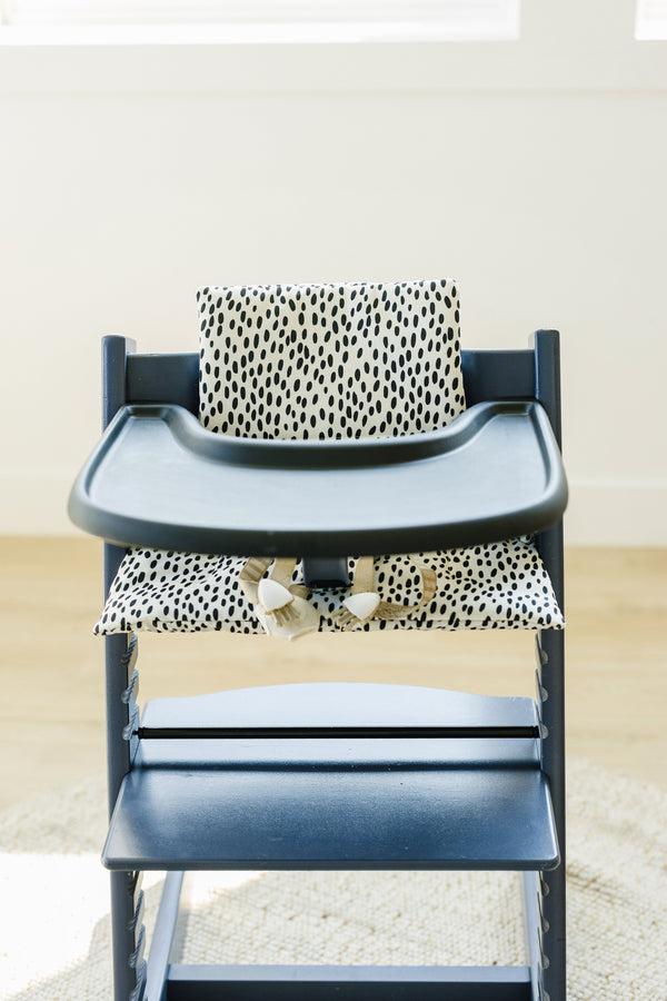 Black Dots Cushion for the Stokke Tripp Trapp Highchair