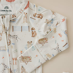 Beach Pawty Bamboo Zippy Pajamas