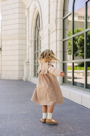 Gingham Ruffle Dress