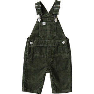 Green Corduroy Overalls