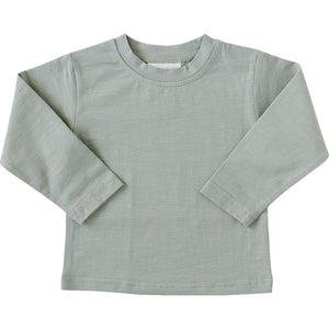 Sage Long Sleeve Cotton Tee