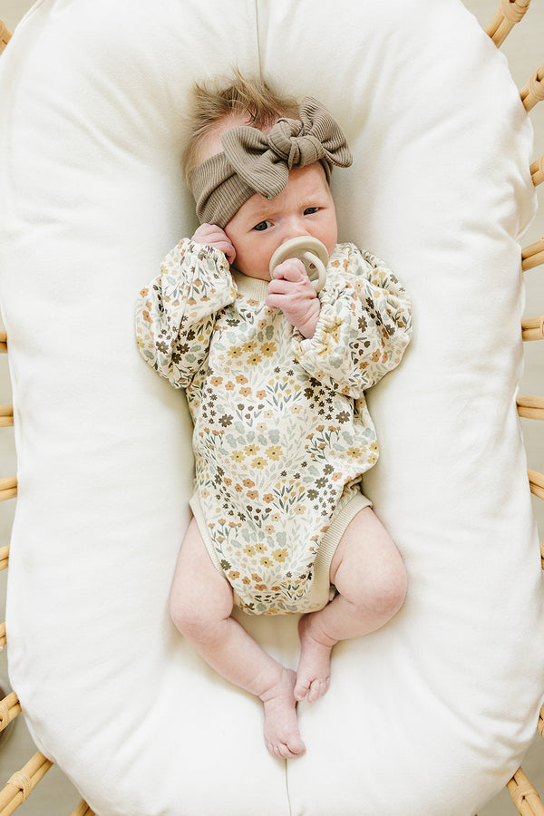 Bloom French Terry Bubble Romper