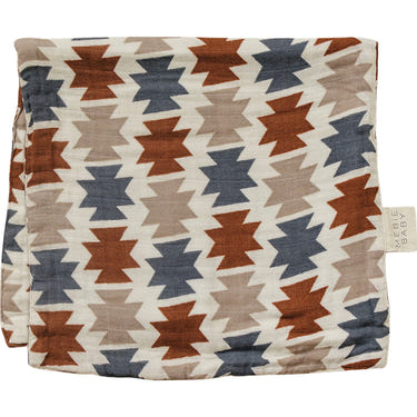 Western Aztec Muslin Burp Cloth - MOOGCO Baby