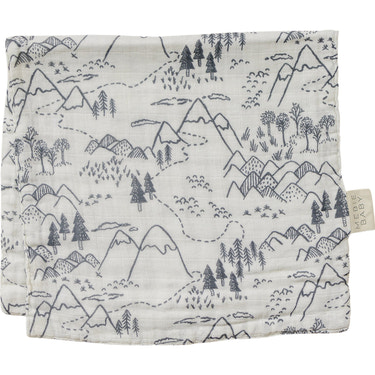 Summit Muslin Burp Cloth - MOOGCO Baby
