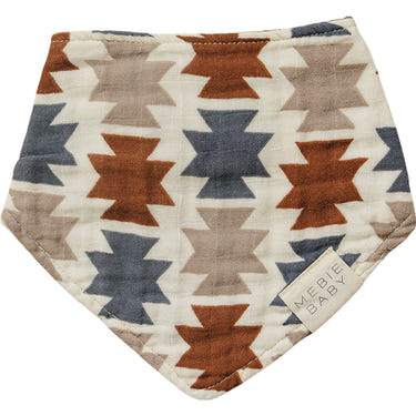 Western Aztec Muslin Bib - MOOGCO Baby