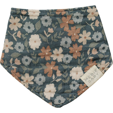 Midnight Floral Muslin Bib - MOOGCO Baby