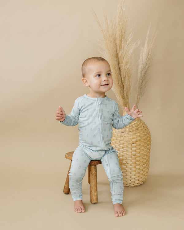 Fly Me to the Moon Bamboo Zippy Pajamas