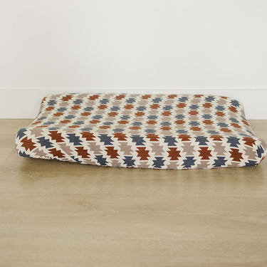 Western Aztec Muslin Changing Pad Cover - MOOGCO Baby