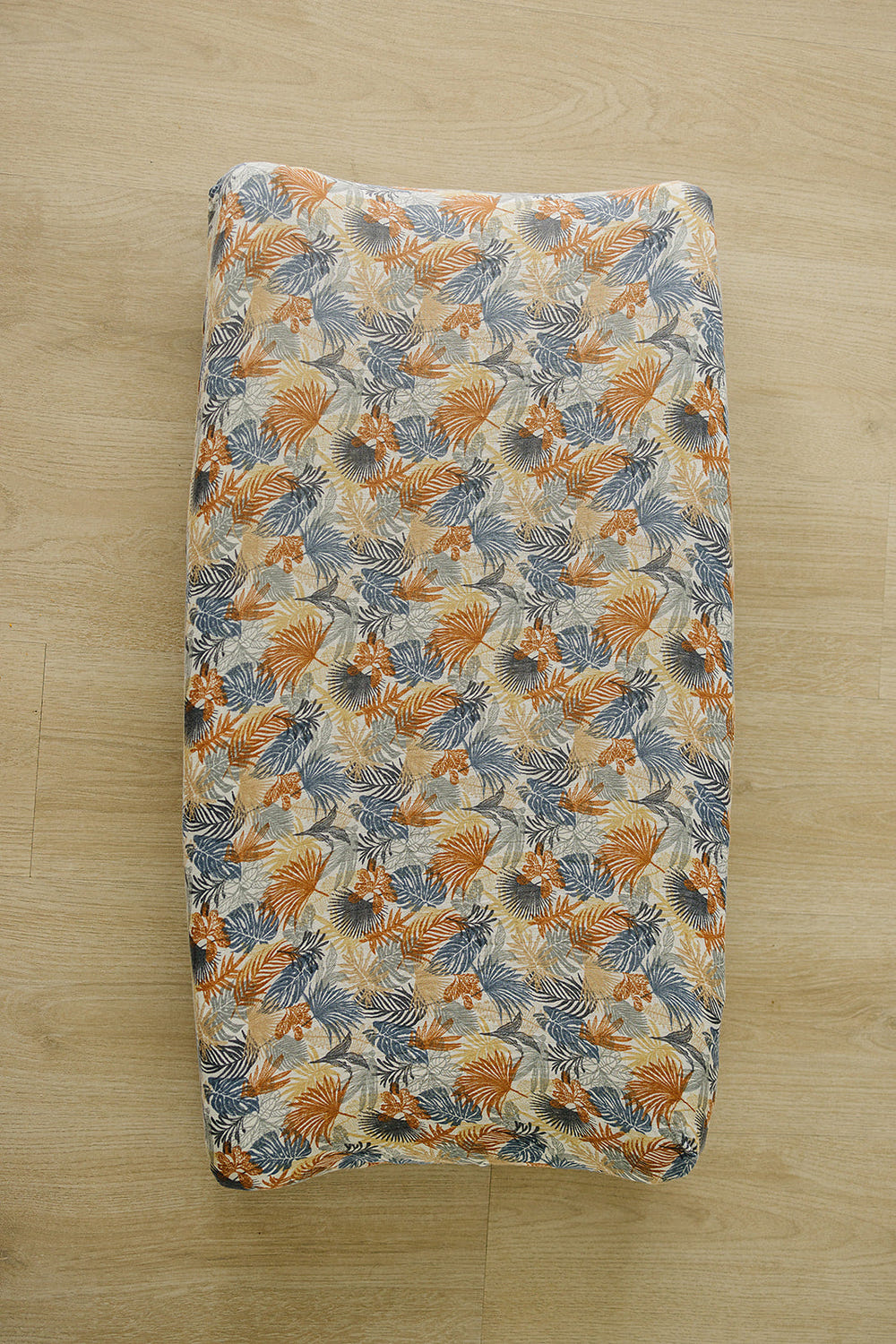 Paradise Palms Muslin Changing Pad Cover - MOOGCO Baby