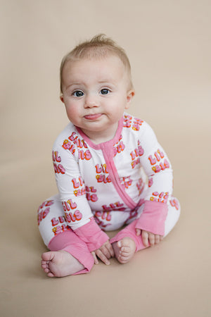 Bamboo Zip Romper | Lil Sis - MOOGCO Baby