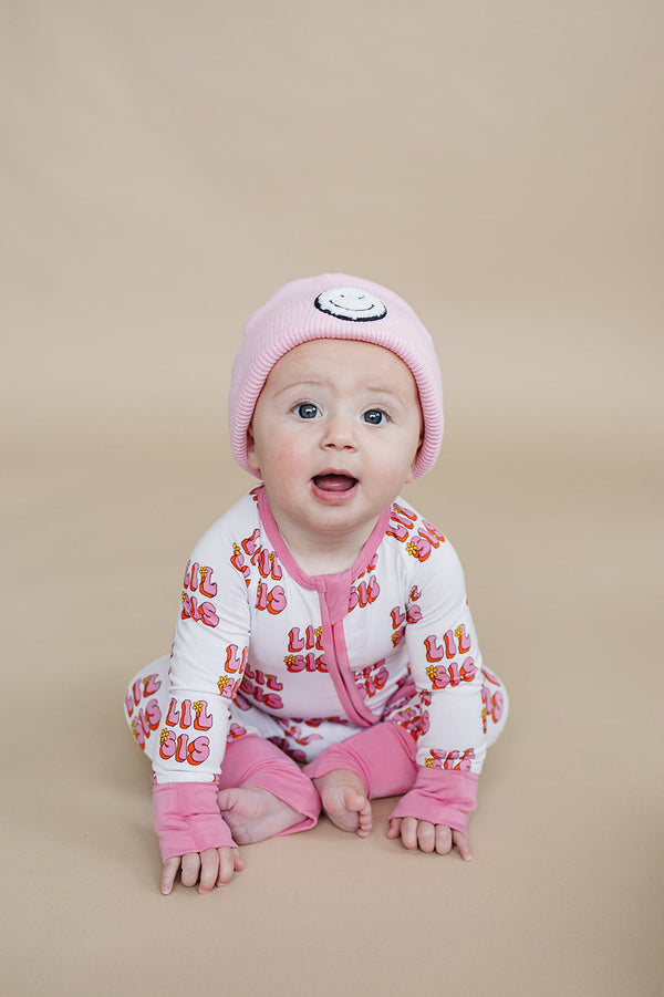 Bamboo Zip Romper | Lil Sis - MOOGCO Baby