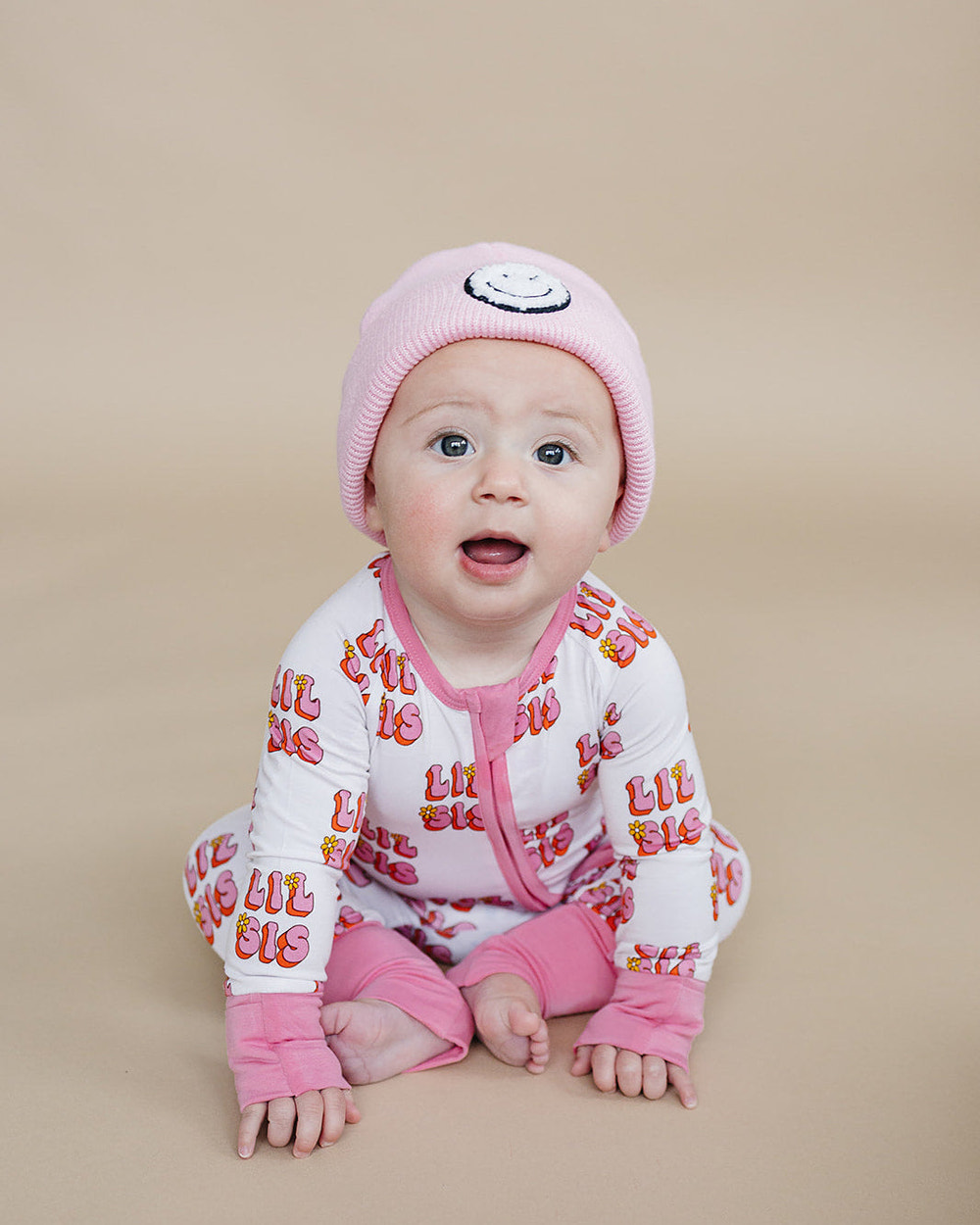 Bamboo Zip Romper | Lil Sis - MOOGCO Baby