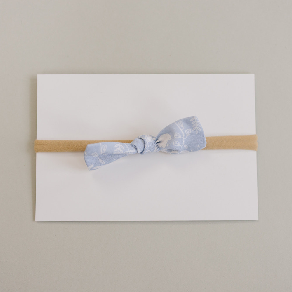 Blue Bunny Hair Bows