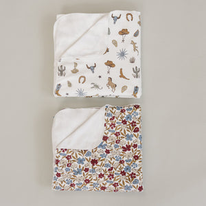 Desert West Luxe Fleece Swaddle