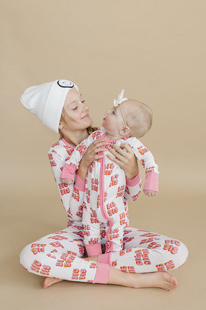 Bamboo Zip Romper | Lil Sis - MOOGCO Baby