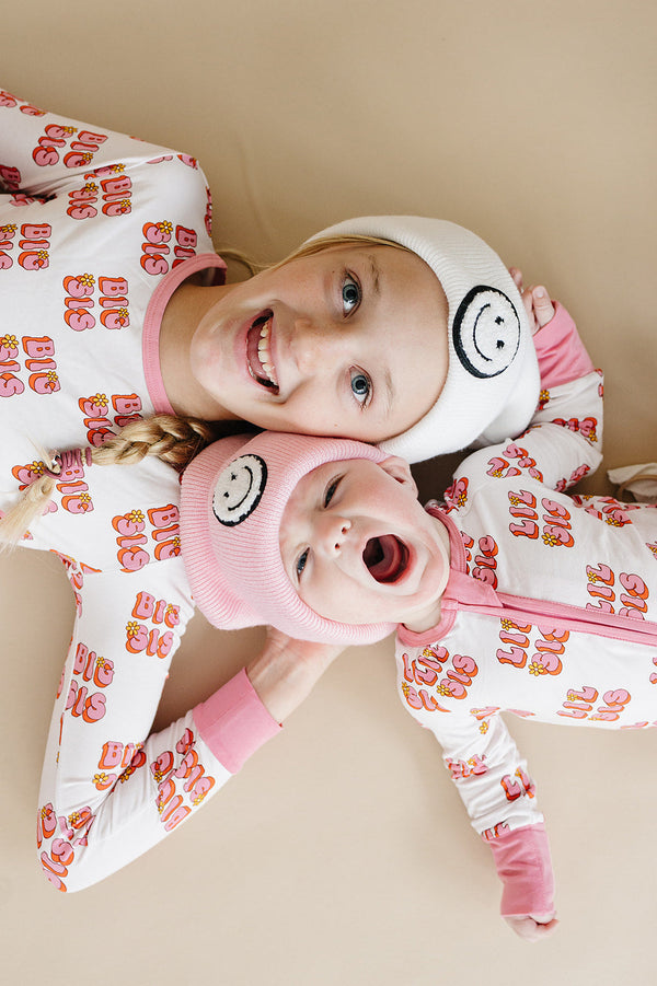 Bamboo Zip Romper | Lil Sis - MOOGCO Baby