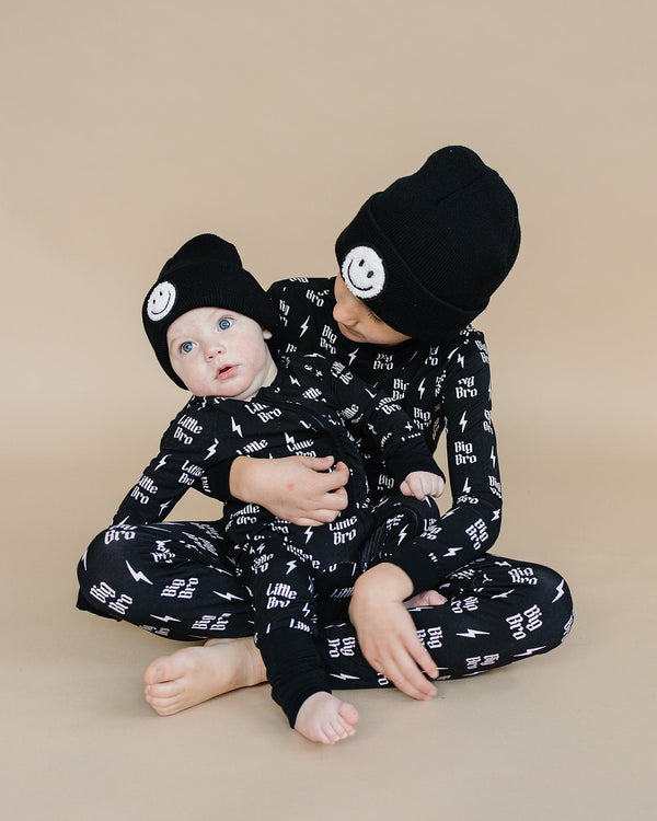 Bamboo Zip Romper | Little Bro - MOOGCO Baby