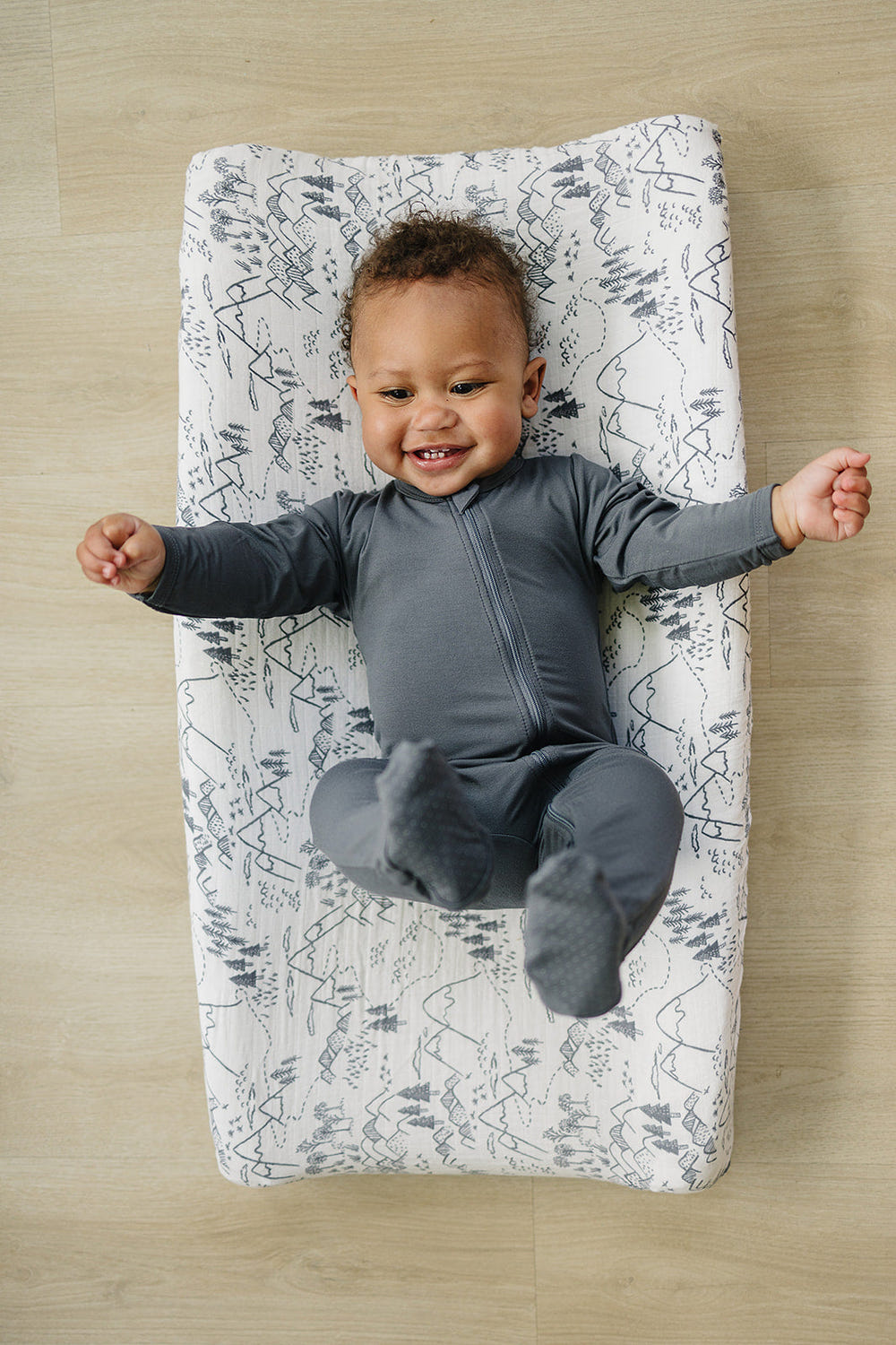 Summit Muslin Changing Pad Cover - MOOGCO Baby