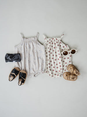 Swan Tank Bubble Romper