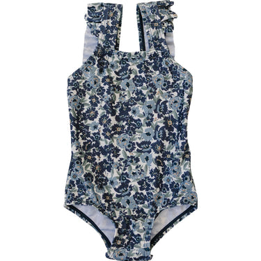 Liberty Floral One-Piece for babies, featuring a charming floral design, perfect for playtime and comfort.