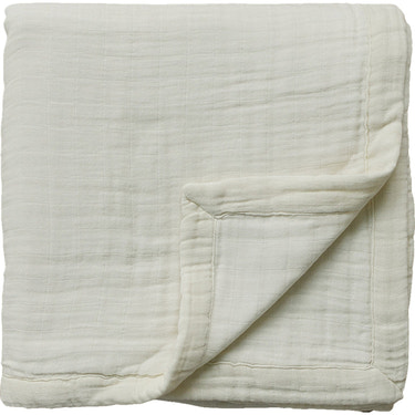 Cream Muslin Quilt - MOOGCO Baby
