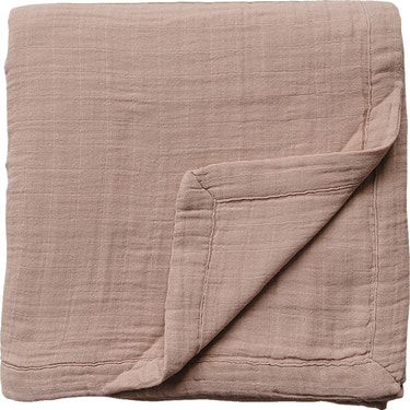 Dusty Rose Muslin Quilt - MOOGCO Baby