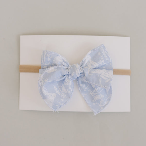 Blue Bunny Hair Bows