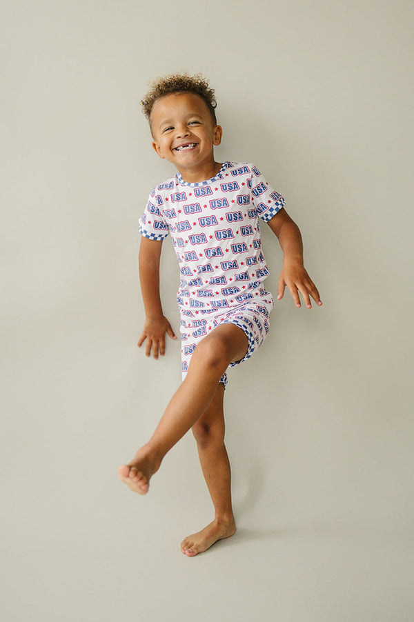 Bamboo Shorts Set | USA