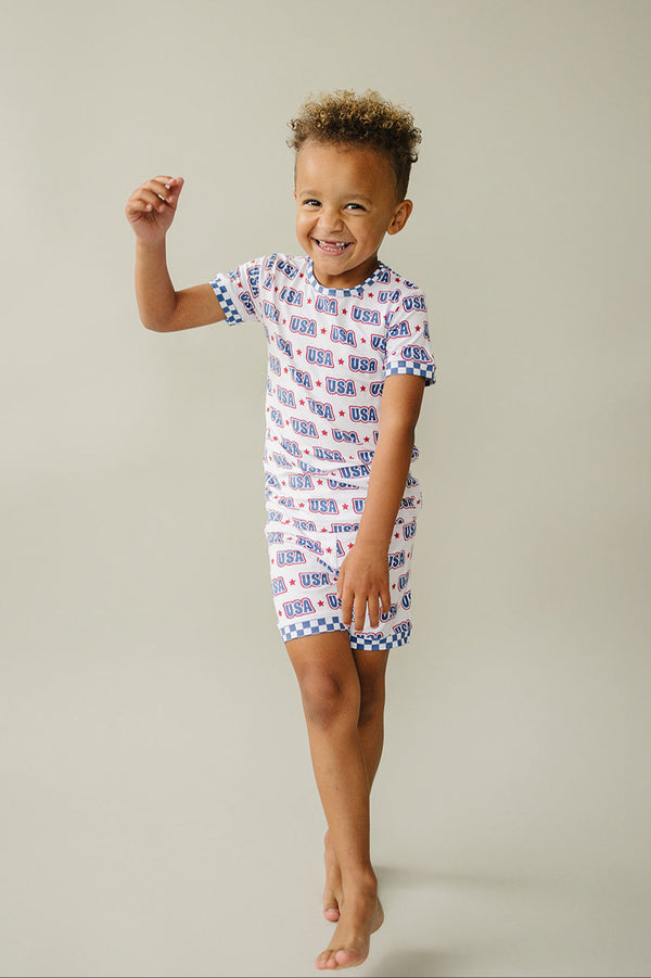 Bamboo Shorts Set | USA