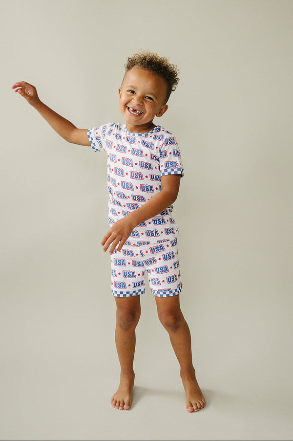 Bamboo Shorts Set | USA