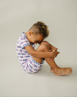 Bamboo Shorts Set | USA