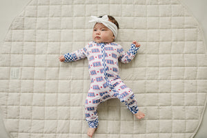 Bamboo Zip Romper  | USA