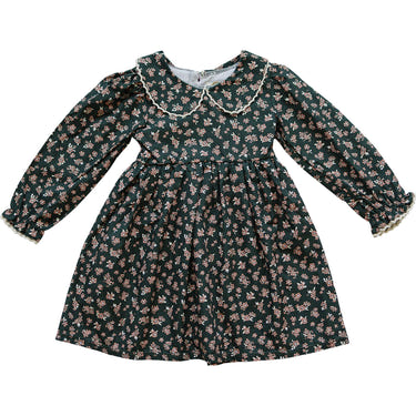 Olive Bloom Dress for babies, stylish and comfortable clothing for little ones.