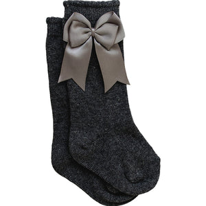 Mebie High Rise Bow Socks