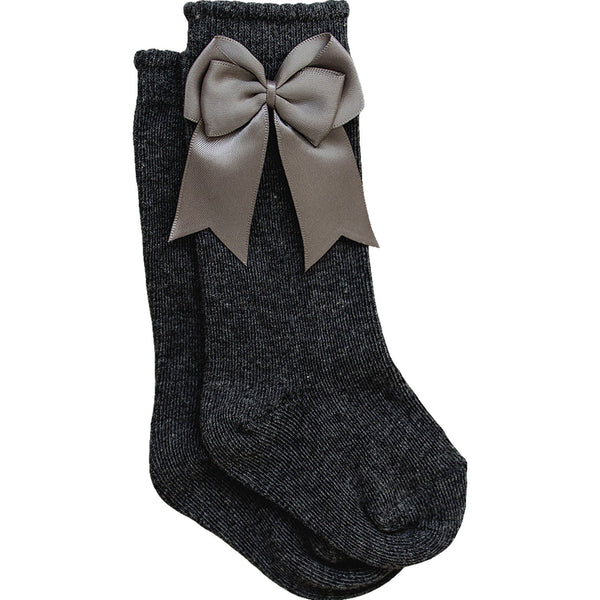 Mebie High Rise Bow Socks