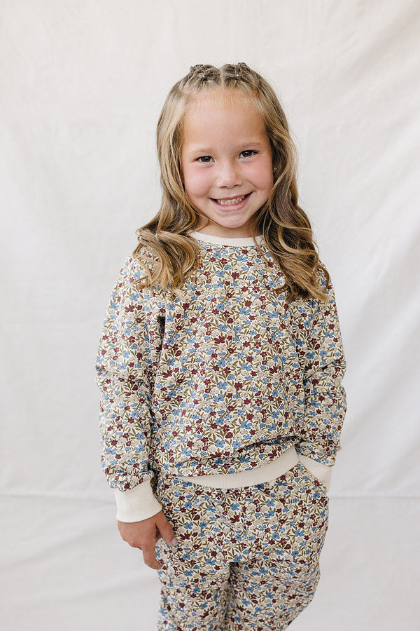 Desert Floral French Terry Set