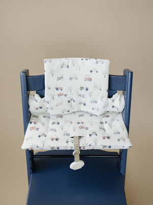Tiny Tractors Cushion for the Stokke Tripp Trapp Highchair