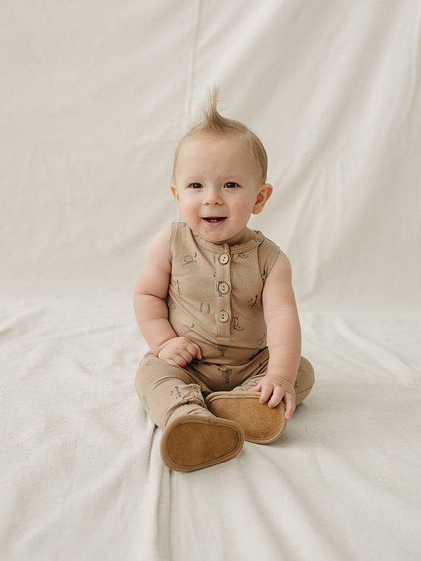 Western Tank Romper