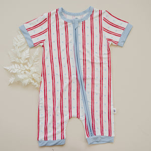 Stars & Stripes Bamboo Shorty Pajamas