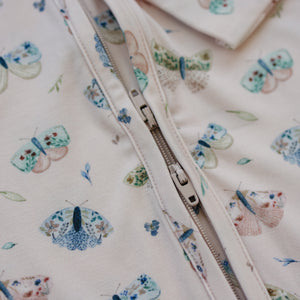 Luna Moths Bamboo Zippy Pajamas