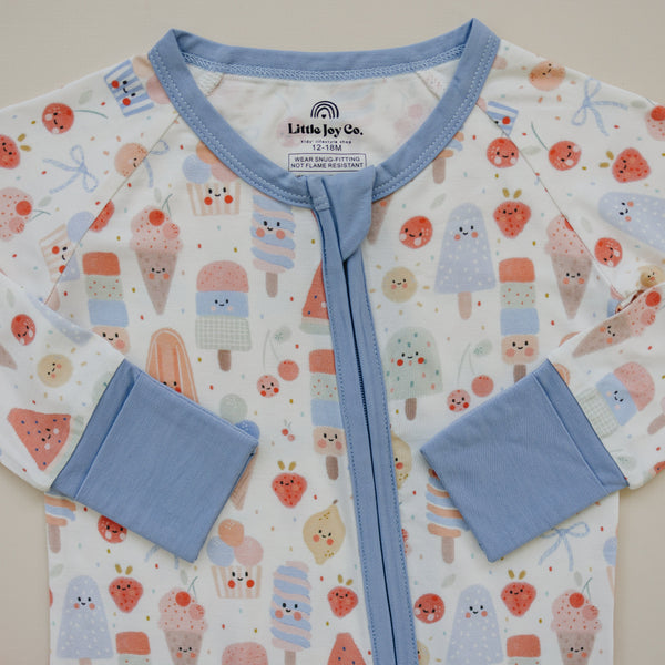 Sweet Summertime Bamboo Zippy Pajamas