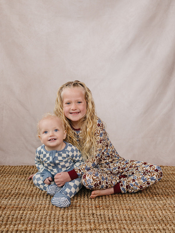 Desert Floral Ribbed Bamboo Cozy Set