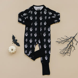 Bamboo Zip Romper | Skelly Vibes