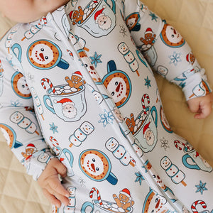 Bamboo Zip Romper | Merry Munchkins