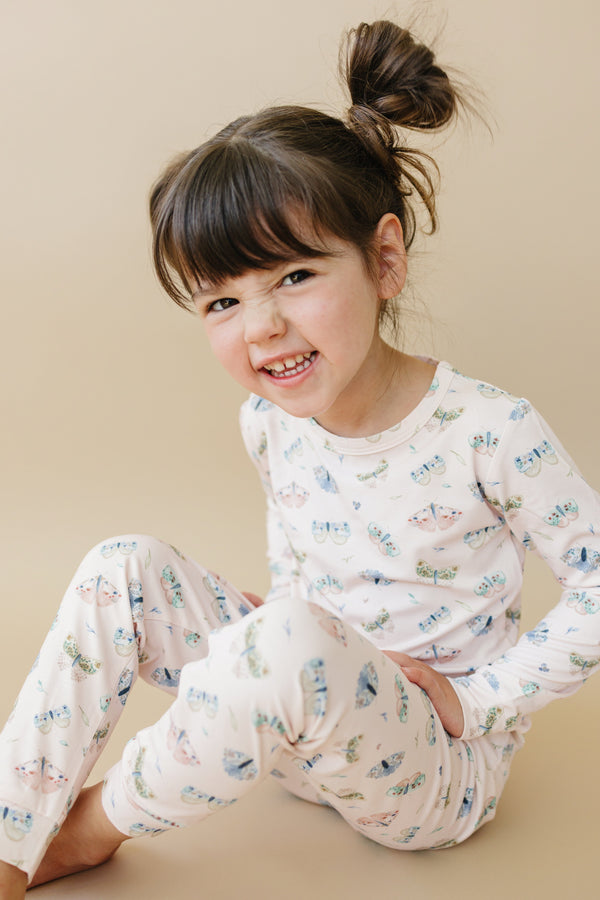 Luna Moths 2pc Bamboo Pajamas